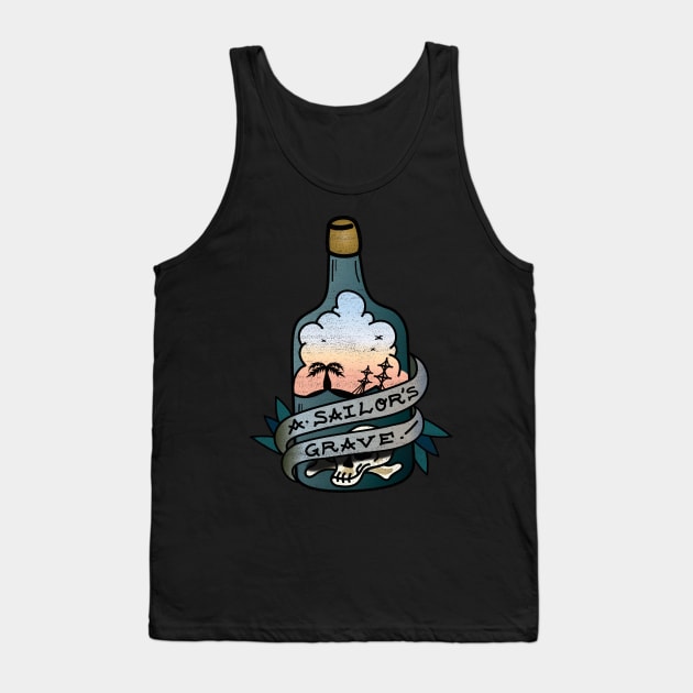 A Sailor's Grave Tank Top by jk47